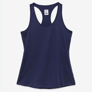 Athletic Works - Navy Lightweight Racer Back Scoop Neck Sleeveless Athletic Tank
